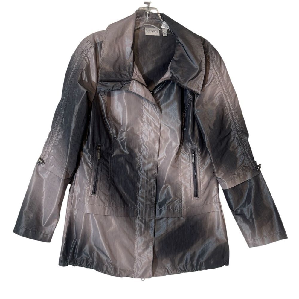 Chico's Zenergy Ombre Beam Jacket Chico's Size 0